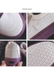 New Women Sneaker Fashion Breathble Vulcanized Shoes Platform Lace Up Casual White Tenis Sneakers Women Play Fashion Sneaker Low Top Elastic Canvas Flat Sneakers by Stevvex