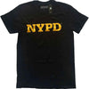 New York City NYPD Text Logo [T-Shirt] by Rock Band Apparel