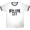 New York City Text Logo [T-Shirt] by Rock Band Apparel