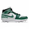 "New York Elephant" Jordan 1 TD Cleats by Stadium Custom Kicks
