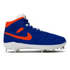 "New York Glitter" Jordan 1 Retro Cleats by Stadium Custom Kicks