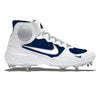 "New York" Nike Alpha Huarache Elite 3 Mid Cleats by Stadium Custom Kicks