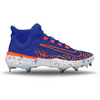 "New York" Nike Alpha Huarache Elite 4 Mid Cleats by Stadium Custom Kicks