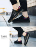 Newest Spring Autumn Men's Flat Shoes Fashion Comfortable Breathable Canvas Sneakers Men's Lace Casual Slip On Sneakers Classic Low Top Canvas Causal Comfortable Walking Flats Sneakers by Stevvex