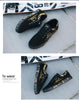 Newest Spring Autumn Men's Flat Shoes Fashion Comfortable Breathable Canvas Sneakers Men's Lace Casual Slip On Sneakers Classic Low Top Canvas Causal Comfortable Walking Flats Sneakers by Stevvex