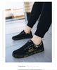 Newest Spring Autumn Men's Flat Shoes Fashion Comfortable Breathable Canvas Sneakers Men's Lace Casual Slip On Sneakers Classic Low Top Canvas Causal Comfortable Walking Flats Sneakers by Stevvex