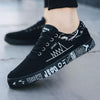 Newest Spring Autumn Men's Flat Shoes Fashion Comfortable Breathable Canvas Sneakers Men's Lace Casual Slip On Sneakers Classic Low Top Canvas Causal Comfortable Walking Flats Sneakers by Stevvex