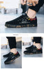 Newest Spring Autumn Men's Flat Shoes Fashion Comfortable Breathable Canvas Sneakers Men's Lace Casual Slip On Sneakers Classic Low Top Canvas Causal Comfortable Walking Flats Sneakers by Stevvex