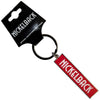 Nickelback White Logo Red [Keychain] by Rock Band Apparel