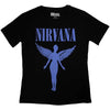 Nirvana Angelic Blue Mono [T-Shirt] by Rock Band Apparel