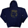 Nirvana Inverse Happy Face [Sweatshirt] by Rock Band Apparel