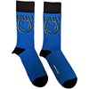 Nirvana Inverse Happy Face [Socks] by Rock Band Apparel