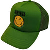 Nirvana Logo & Happy Face [Hat] by Rock Band Apparel