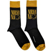 Nirvana Logo Stacked [Socks] by Rock Band Apparel