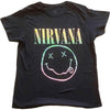 Nirvana Sorbet Ray Happy Face [T-Shirt] by Rock Band Apparel