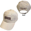 Nirvana Text Logo in Utero [Hat] by Rock Band Apparel