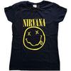 Nirvana Yellow Happy Face [T-Shirt] by Rock Band Apparel