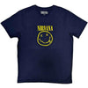 Nirvana Yellow Happy Face [T-Shirt] by Rock Band Apparel