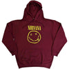 Nirvana Yellow Happy Face [Sweatshirt] by Rock Band Apparel