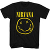 Nirvana Yellow Smiley [T-Shirt] by Rock Band Apparel
