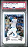 Graded 2024 Topps Wonderland Shohei Ohtani #1 Baseball Card PSA 9 Mint