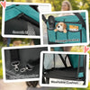 3 Wheel Pet Stroller with Easy One-Click Quick Fold, Mesh Window, Washable Cushion, for Medium Dogs by Furr Baby Gifts