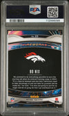 Graded 2024 Panini Prizm Bo Nix #23 Fireworks Rookie RC Football Card PSA 10 Gem Mint