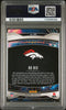 Graded 2024 Panini Prizm Bo Nix #23 Fireworks Rookie RC Football Card PSA 10 Gem Mint