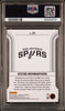 Graded 2023 Panini Donruss Victor Wembanyama #29 Franchise Features Rookie RC Basketball Card PSA 10 Gem Mint