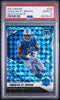 Graded 2021 Panini Mosaic Amon-Ra St. Brown #328 Reactive Blue Rookie RC Football Card PSA 10 Gem Mint