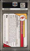 Graded 2023 Topps Bowman U Chrome Caleb Williams #1 Purple #/399 Rookie RC Football Card PSA 10 Gem Mint