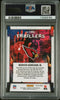 Graded 2024 Panini Rookies & Stars Marvin Harrison Jr #TMHJ Thrillers Red Plaid Rookie RC Football Card PSA 10 Gem Mint