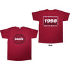 Oasis 1998 World Tour - South America [T-Shirt] by Rock Band Apparel