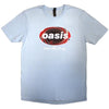 Oasis Definitely Maybe Union Jack Oval [T-Shirt] by Rock Band Apparel