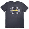 Oasis Globe Logo [T-Shirt] by Rock Band Apparel