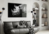 Rhino Glass Wall Art by Insigneart USA
