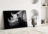Rhino Glass Wall Art by Insigneart USA