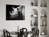 Rhino Glass Wall Art by Insigneart USA