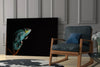 Chameleon Glass Wall Art by Insigneart USA
