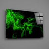 Green Smoke Glass Wall Art by Insigneart USA