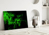 Green Smoke Glass Wall Art by Insigneart USA