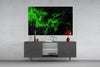 Green Smoke Glass Wall Art by Insigneart USA