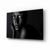 Woman Portrait 37 Glass Wall Art by Insigneart USA