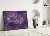 Purple Leaf Glass Wall Art by Insigneart USA