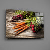 Carrot and Radish Glass Wall Art by Insigneart USA
