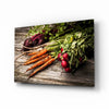 Carrot and Radish Glass Wall Art by Insigneart USA