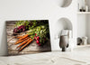 Carrot and Radish Glass Wall Art by Insigneart USA