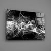 White Smoke Glass Wall Art by Insigneart USA