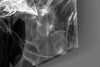 White Smoke Glass Wall Art by Insigneart USA