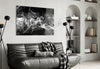 White Smoke Glass Wall Art by Insigneart USA